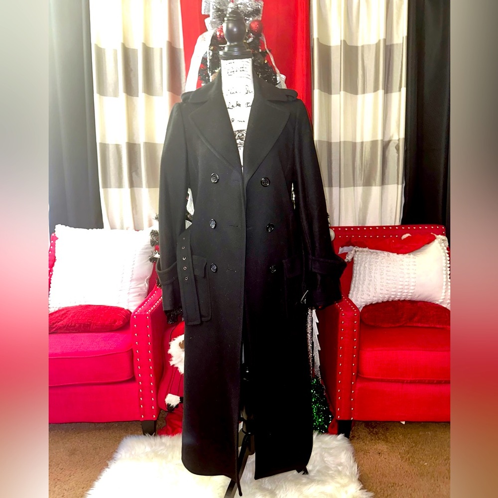 Vintage BCBG long wool coat